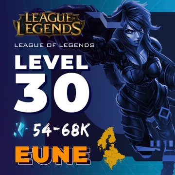 KONTO LEAGUE OF LEGENDS 30+ LVL RANKED READY EUNE