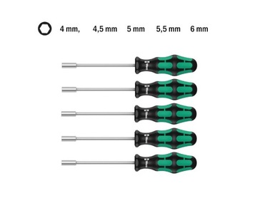 zestaw wkrętaki nasadowe Wera (395)