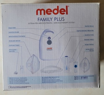 Inhalator pneumatyczny Medel Family Plus biały