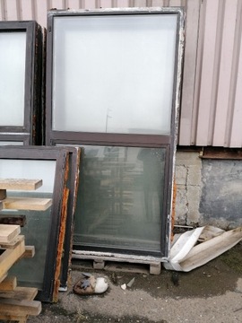 okna aluminiowe 125 x 230