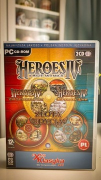 Heroes of Might and Magic IV Złota Edycja PL PC 