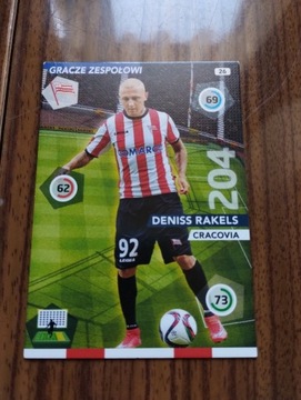 Panini ekstraklasa 2015/16 Deniss Rakels