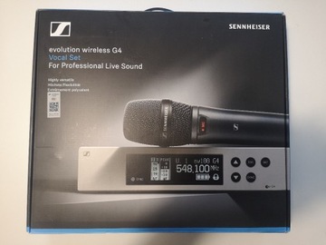 Sprzedam Mikrofon Sennheiser EW 100 G4 Stan BARDZO DOBRY!