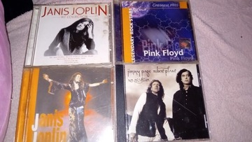 Jennis Joplin,Pink floyd  zestaw płyt Cd