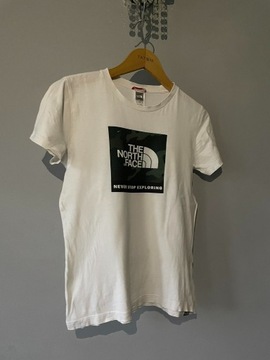 T-shirt The North Face L biały