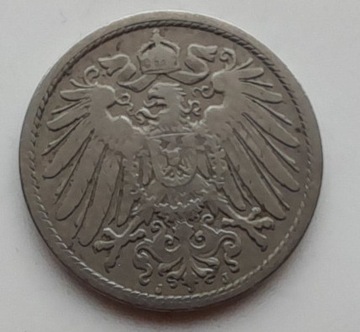 Niemcy Cesarstwo Niemieckie 10 fenigów 1900 J