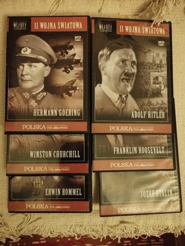 Oblicza władzy - II wojna światowa 6 dvd