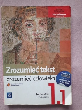 PodręcznikZrozumieć tekst zrozumieć człowieka 1.1 