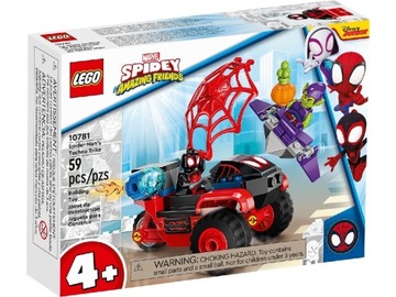 Lego 10781 Technotrójkołowiec Spider-Mana +GRATIS