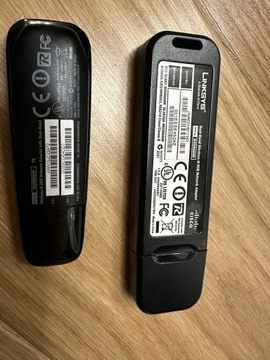 Dwie karty sieciowe USB WUSB600N linksys