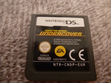 NEED FOR SPEED UNDERCOVER NINTENDO DS