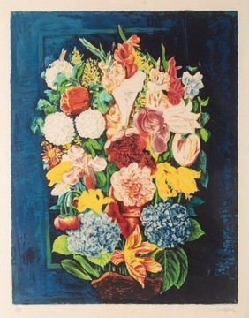 Mojzesz Kisling ,kwiaty