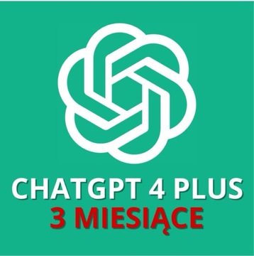 ChatGPT 4.0 Plus - OpenAI 3 miesiące - NAJTANIEJ | CHAT GPT 4o