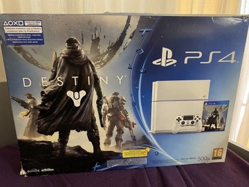 PlayStation 4 FAT Biała 500GB+ 3 pady+4gry +stacja