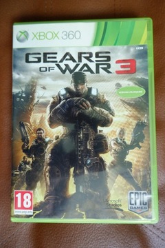 Gears of War 3 Xbox 360 X360 napisy PL