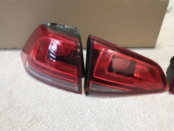 Lampy tylne Golf 7 komplet