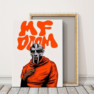 PLAKAT Z RAMĄ MF DOOM 7 jakość: CANVA