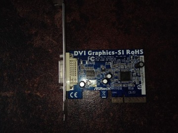 Asrock DVI Graphics-SI Card RoHS + kabel DVI