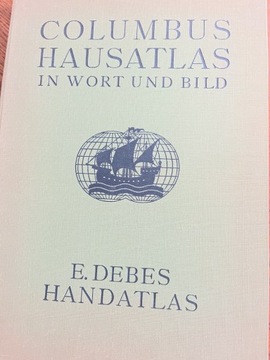 Stary atlas świata niemiecki