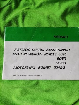 Katalog części zamiennych Romet Motorynki  50.M.2