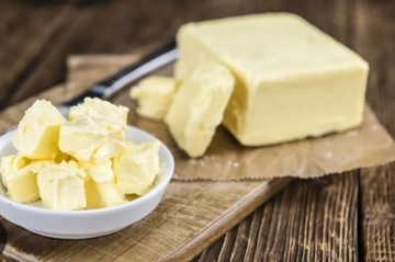 Masło własnoręcznie robione ekologiczne smaczne 