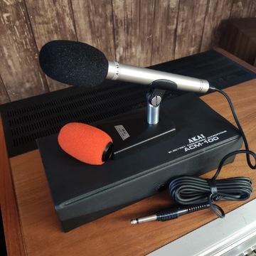 Mikrofon AKAI ACM-100 JAK NOWY 