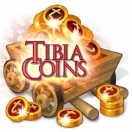 TIBIA COIN 250 TC PACC - wszystkie servery