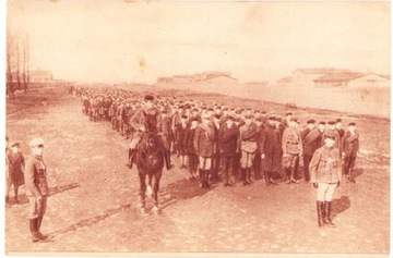 LEGIONY POLSKIE-Kolumna marszowa 1917- Stan bdb