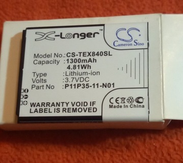 CS-TEX840SL bateria do TEXAS TI Nspire CX, TI Nspi