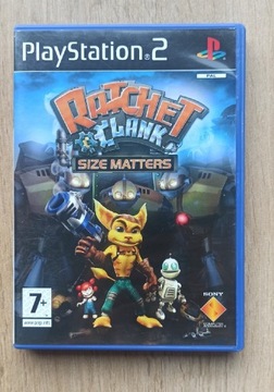 RATCHET & CLANK SIZE MATTERS PLAYSTATION 2  3xANG