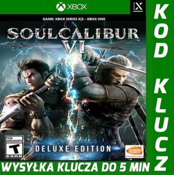 SOULCALIBUR VI Deluxe Edition XBOX 1  SERIES KLUCZ