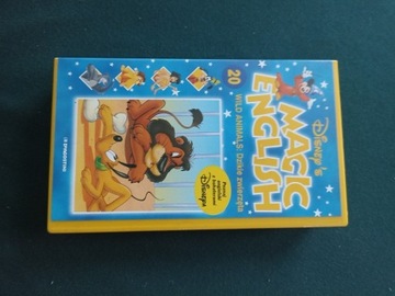 VHS Disney Magic English 20 Wild Animals 