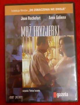 Mąż fryzjerki, film DVD 