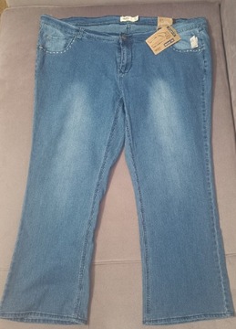 Spodnie jeans rozm 54/56 5 xl nowe