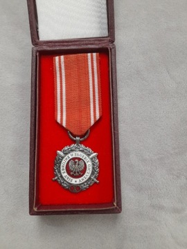 Srebrny medal Siły Zbrojne W Służbie Ojczyzny 