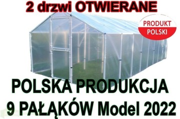 55KG WZMOCNIONY TUNEL FOLIOWY 3X6 OGRODOWY foliak