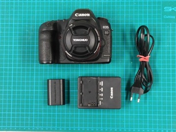Lustrzanka Canon 5D mark II + obiektyw YN50mm