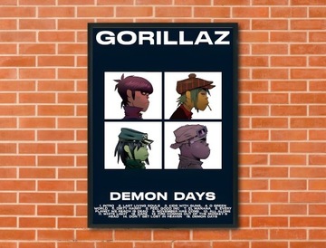 Plakat Gorillaz - Demon Days