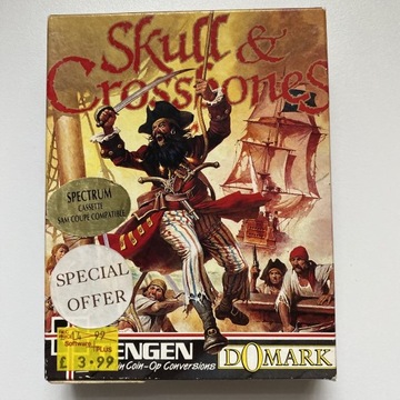 Skull & Crossbones - gra na ZX Spectrum Sam Coupe