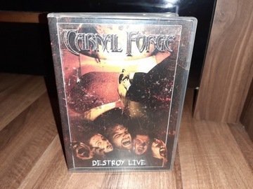 DVD Carnal Forge - Destroy Live