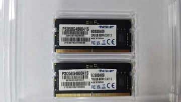 Pamięć RAM 2x8GB (16GB) DDR5 4800MHz CL40