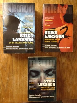 Stieg Larsson - trylogia Millennium KOMPLET