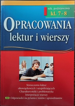 Opracowania lekur i wierszy