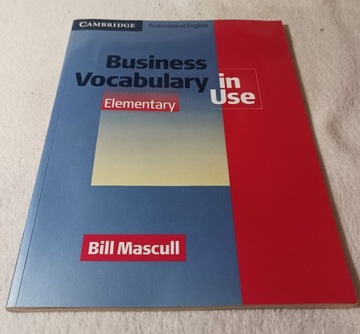 BUSINESS VOCABULARY IN USE. ELEMENTARY. B. Mascull