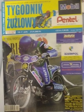 Żużel Speedway Tygodnik Żużlowy numer 17/2003rok