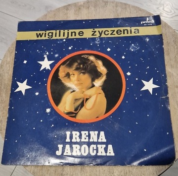 Płyta winylowa Irena Jarocka wigilijne życzenia 