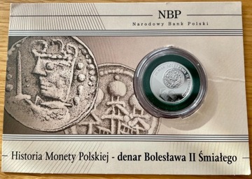 denar Bolesława II Śmiałego