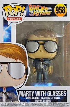 Funko Pop Back to the Future; Marty with glasses