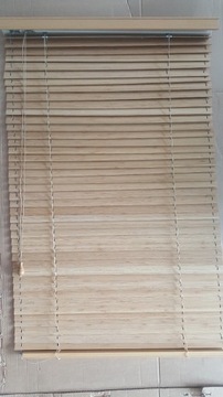 żaluzja roleta bambusowa 25mm natural