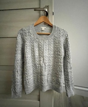 H&M szary damski sweter